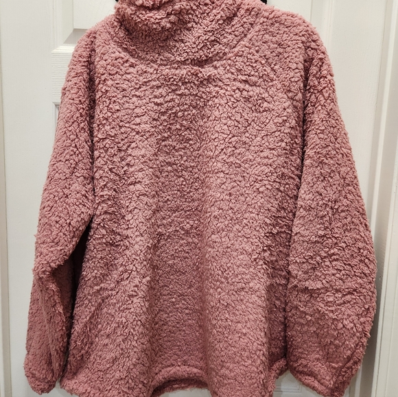 NWT EDDIE BAUER POPCORN FLEECE PULLOVER - Picture 3 of 7